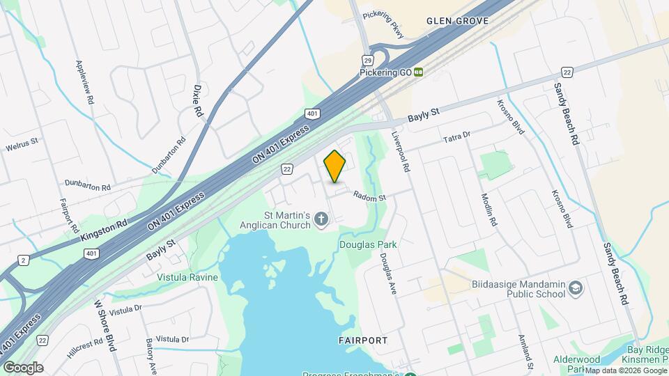 1210 Radom St Map and Location Details