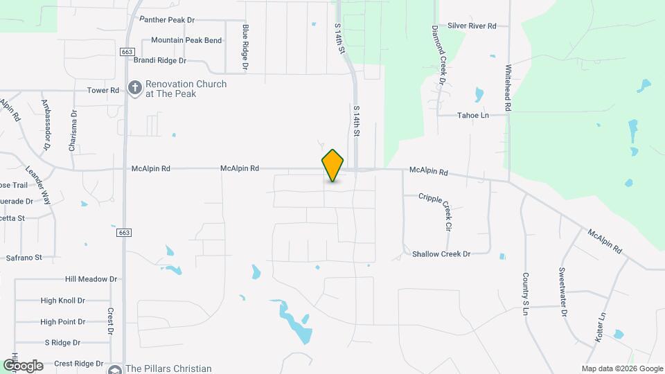 805 Rustic Trl Mapa y Detalles de la Ubicación