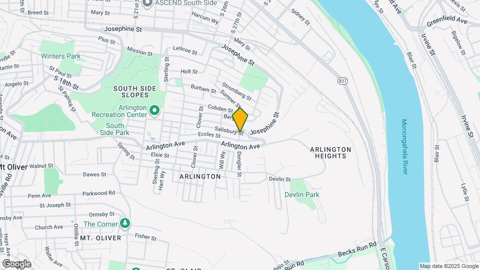 2824 Salisbury St Map and Location Details