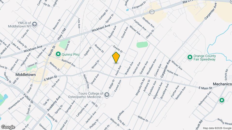 132 Prospect Ave Map and Location Details