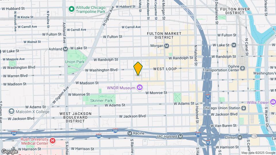 16 N May St Mapa y Detalles de la Ubicación