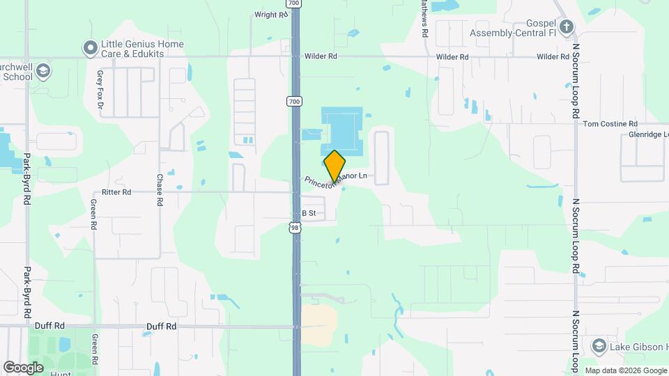 980 Princeton Manor Ln Map and Location Details