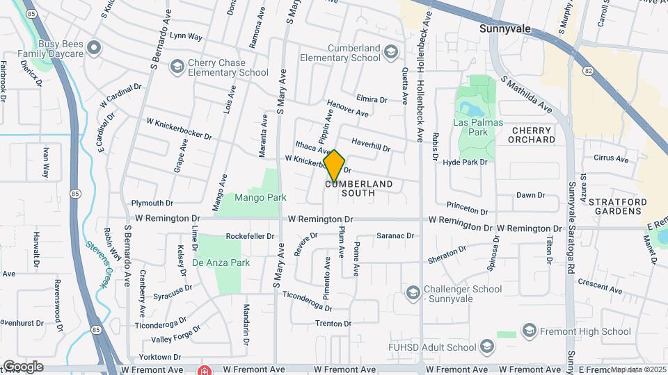 1019 Pilinut Ct Mapa y Detalles de la Ubicación