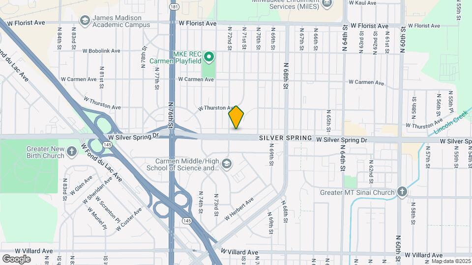 7122-7124-7124 W Silver Spring Dr Map and Location Details