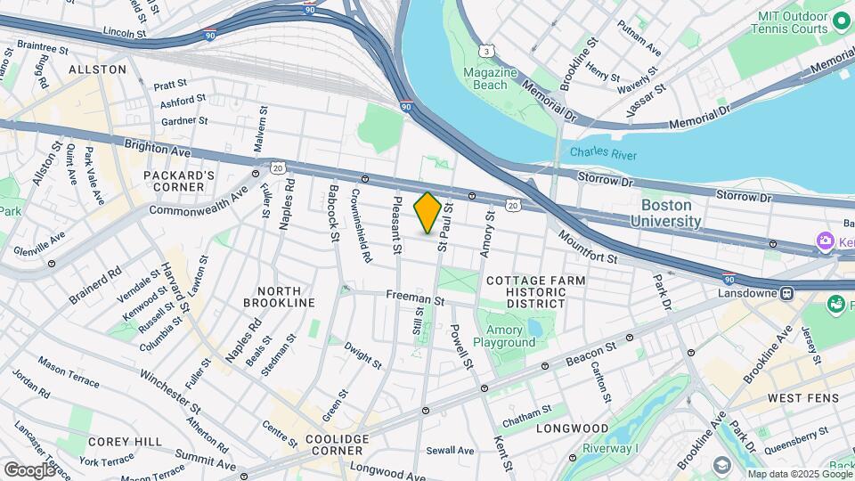 61 Egmont St, Unit 3 Map and Location Details