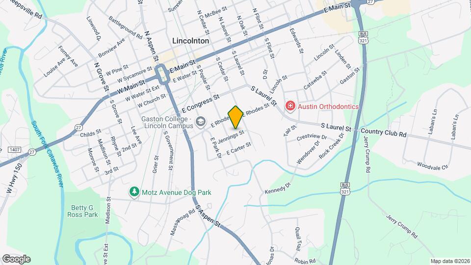 317 Jennings St Map and Location Details