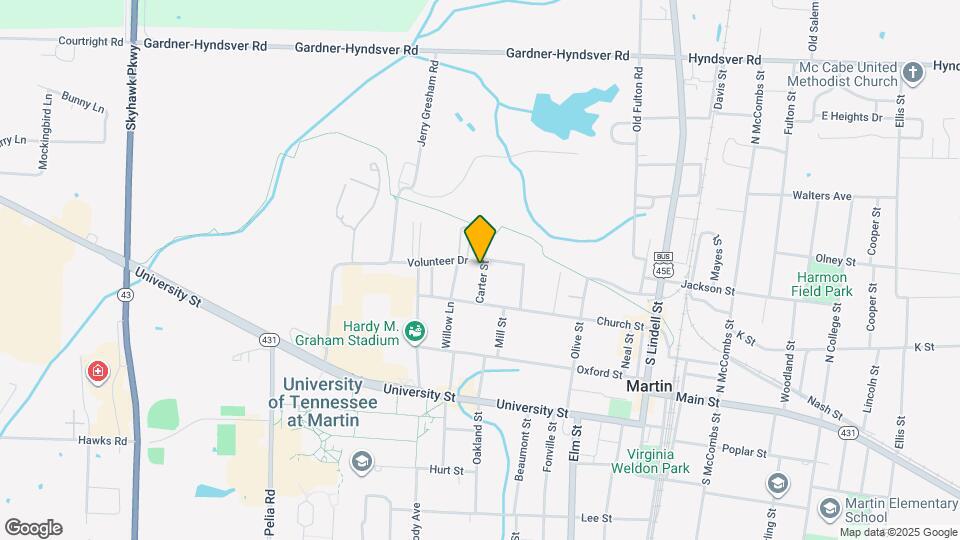 110 Carter St Map and Location Details