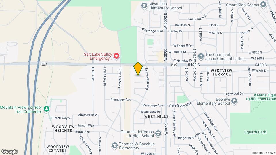 5775 W Chantilly Cir Map and Location Details