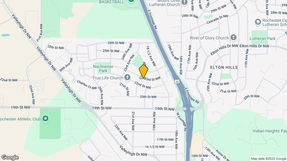 2014 23rd St NW Map and Location Details