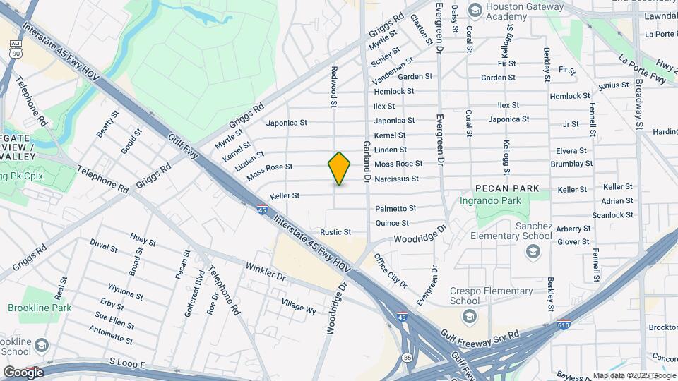 6907 Keller St Map and Location Details