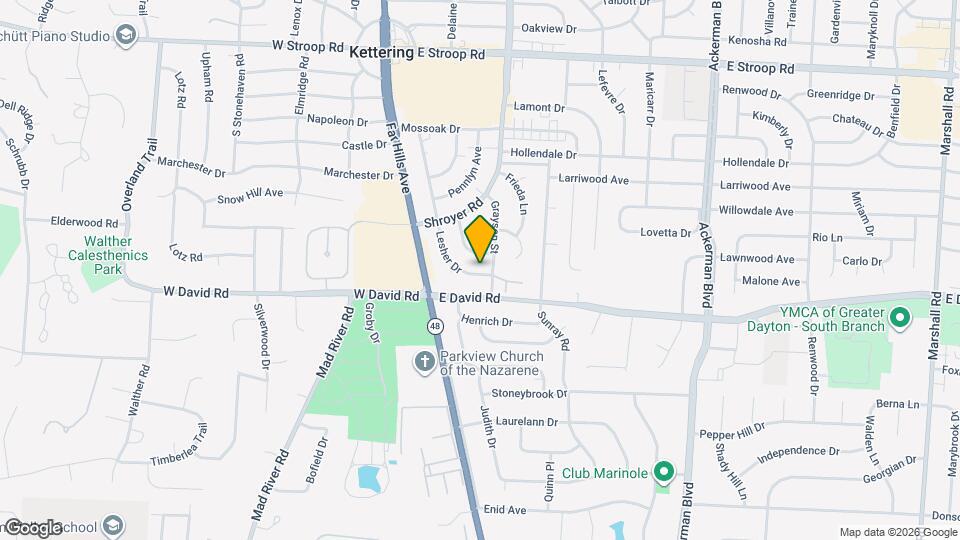 309 Lesher Dr Map and Location Details
