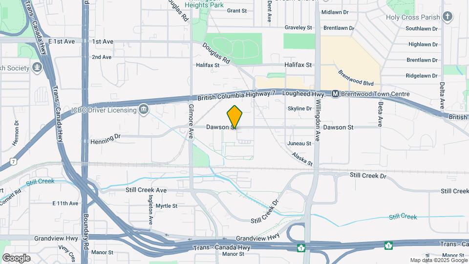 4250 Dawson St Map and Location Details