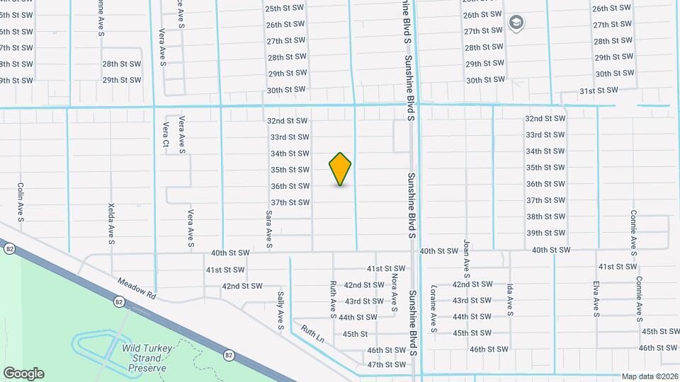 3207 36th St SW Map and Location Details