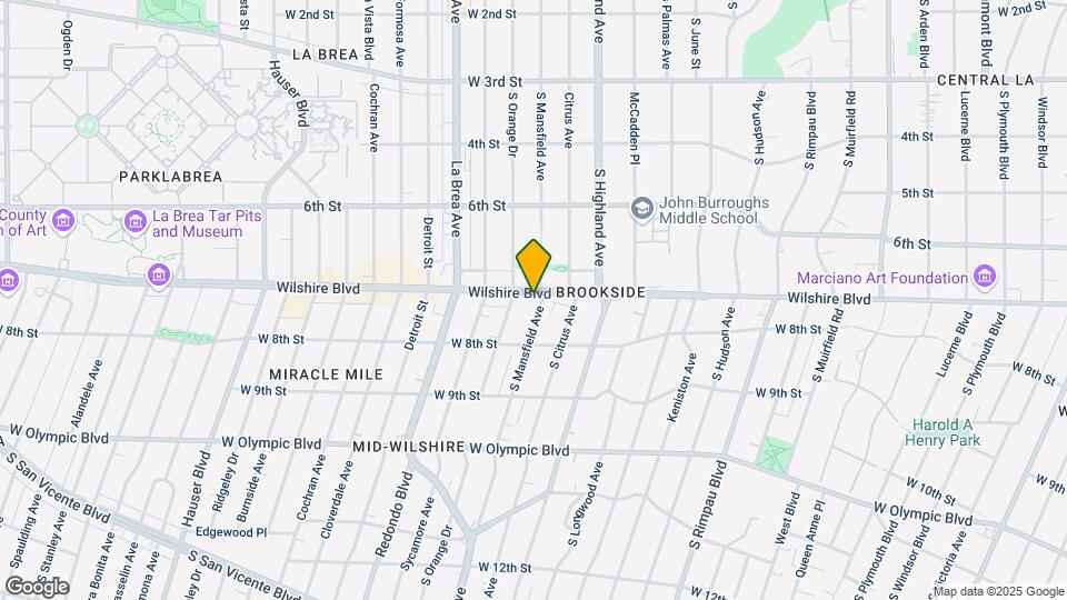 5100 Wilshire Blvd Map and Location Details