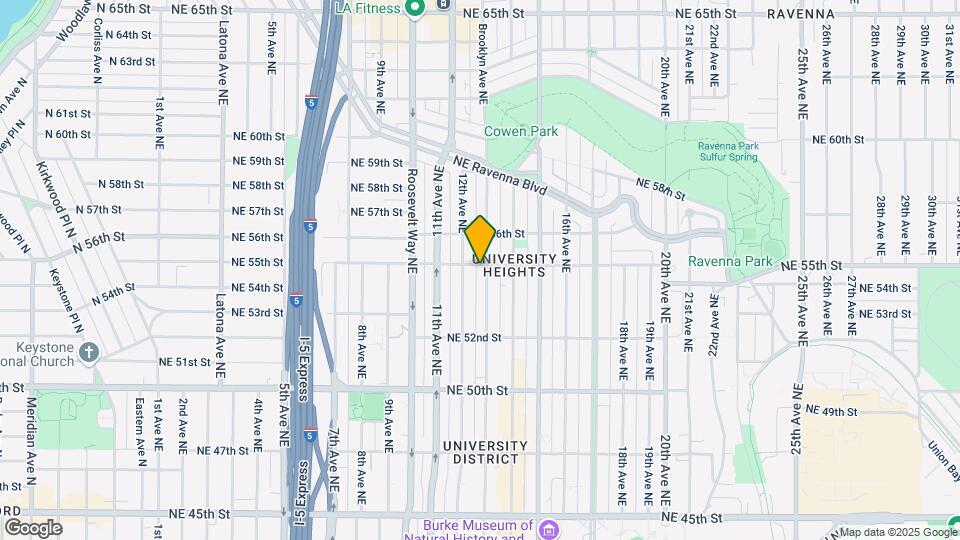 1215 NE 55th St Map and Location Details