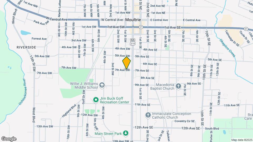 703 1st St Map and Location Details