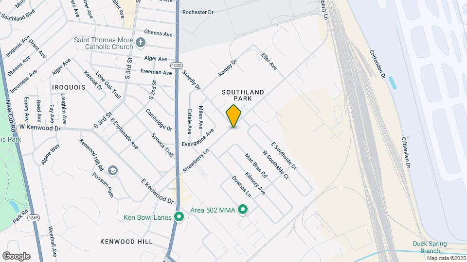 6508 Strawberry Ln Map and Location Details