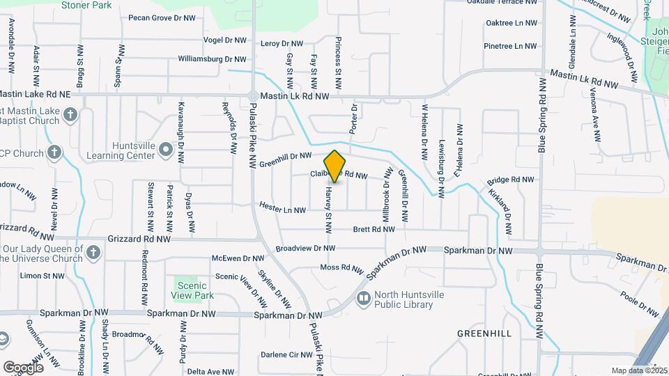 3208 Harvey St NW Map and Location Details