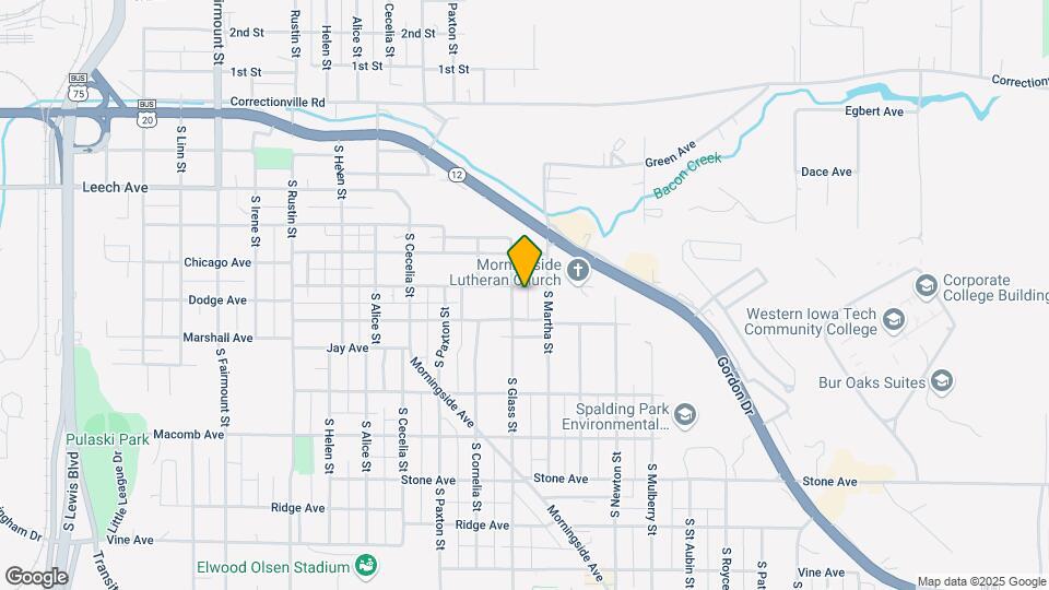 3506 Dodge Ave Map and Location Details