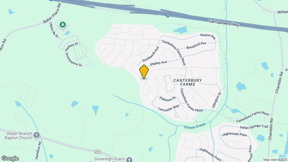 867 Williford Run Dr Map and Location Details