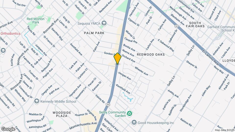 877 Woodside Rd Map and Location Details