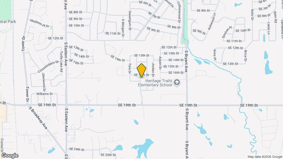 1708 Meadow Run Dr Map and Location Details