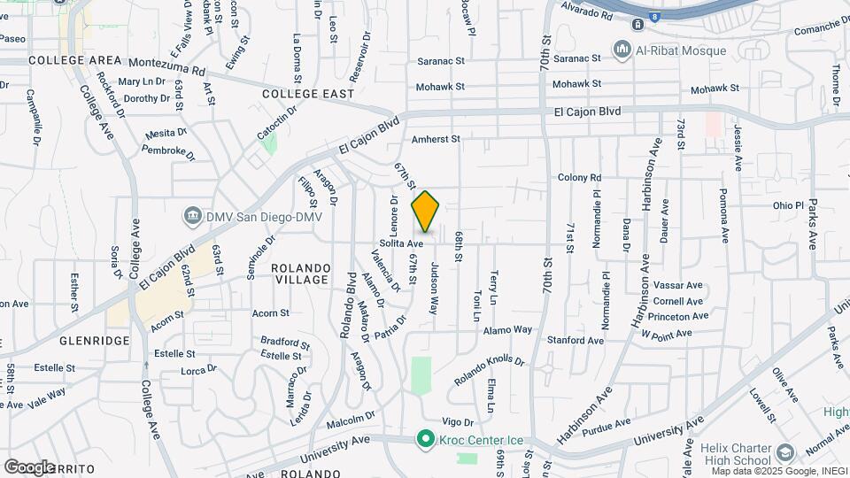 6728 Solita Ave Map and Location Details