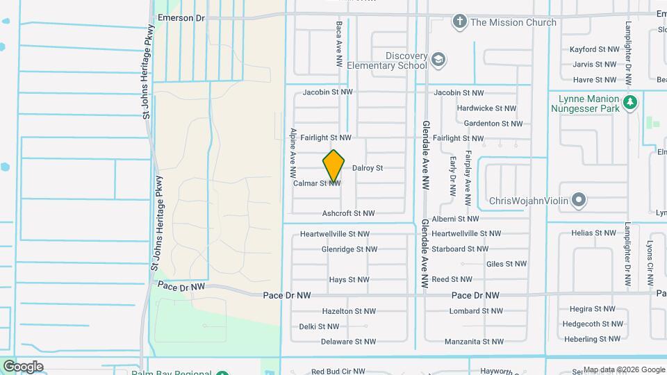 1810 Calmar Map and Location Details