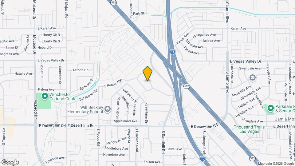 343 Greenbriar Townhouse Way Map and Location Details