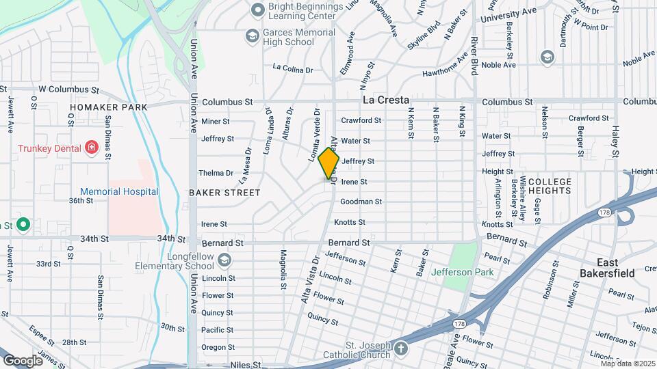 2230 Alta Vista Dr Map and Location Details