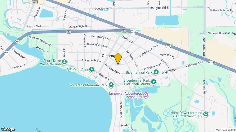 206 St Petersburg Dr E Map and Location Details