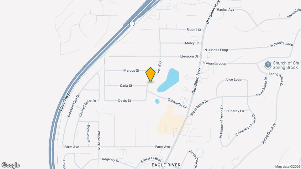 12625 Iris Way Map and Location Details