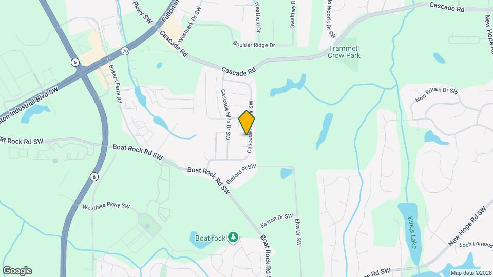 5130 Cascade Hills Cir SW Mapa y Detalles de la Ubicación