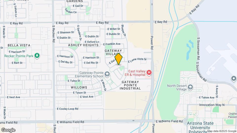 4540 E Los Alamos St Map and Location Details