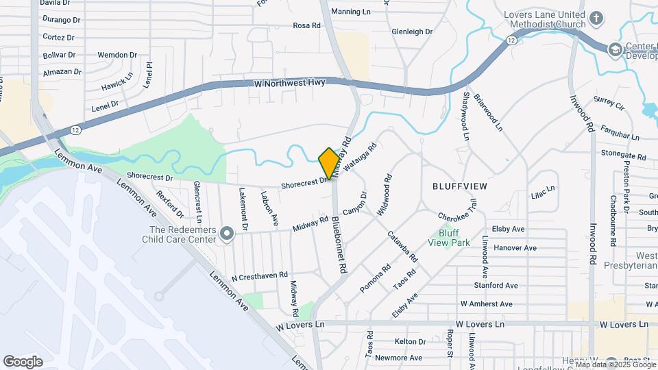 4280 Shorecrest Dr Map and Location Details