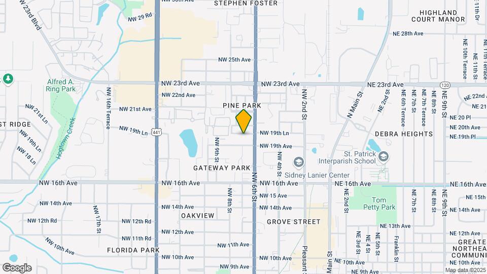 701 NW 19th Ln Map and Location Details