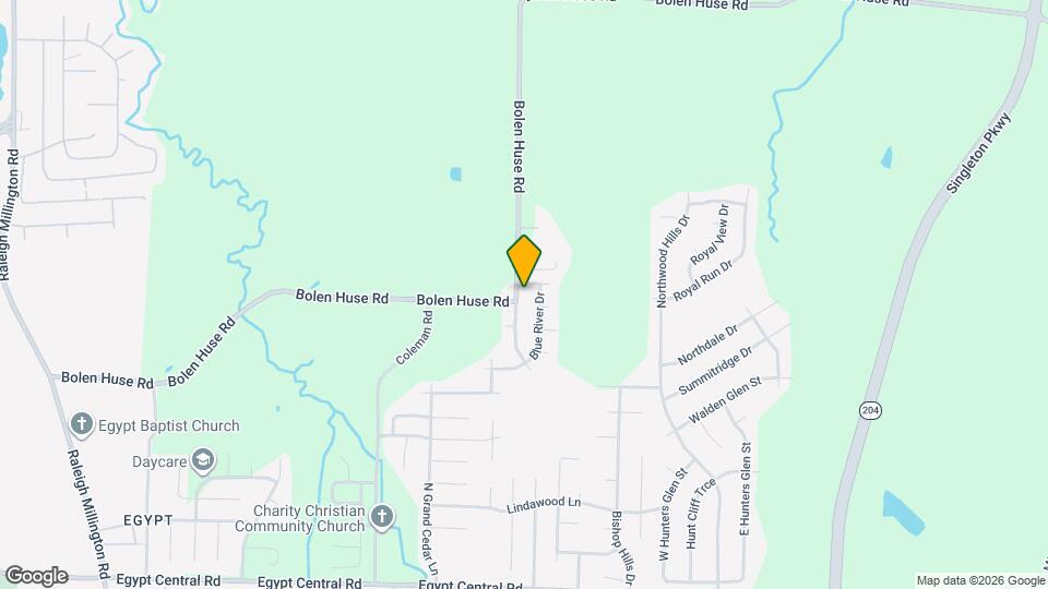 4604 Bolen Huse Rd Map and Location Details