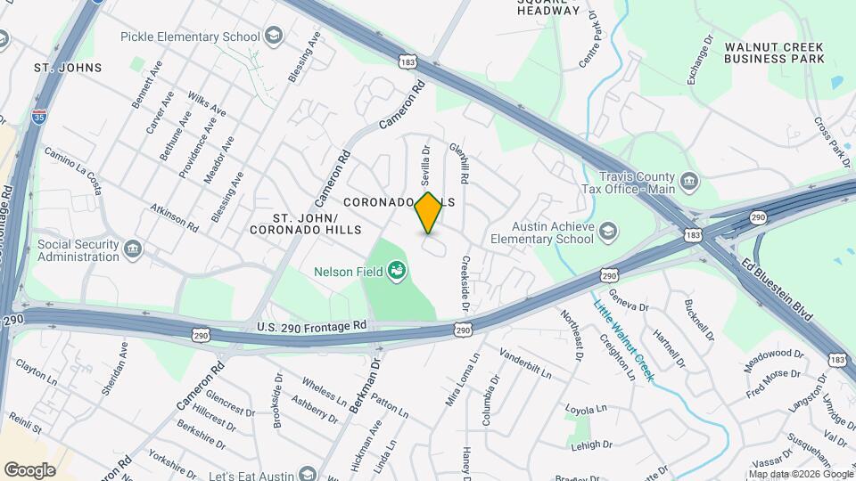 7266 Coronado Cir Map and Location Details