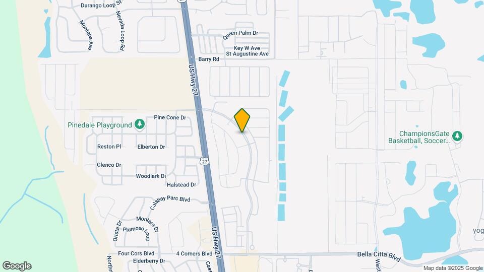 2362 Bella Vista Dr Map and Location Details