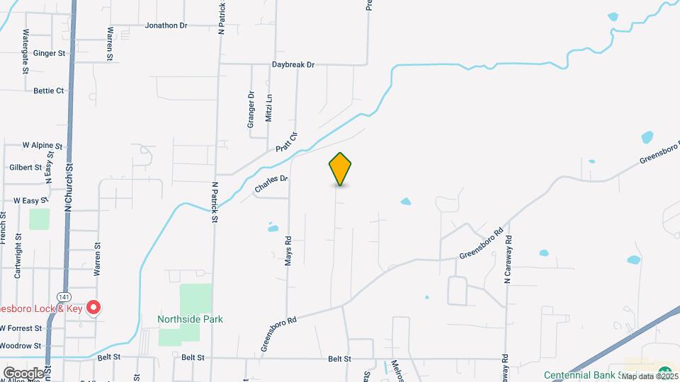 1208 Sandino Dr Map and Location Details