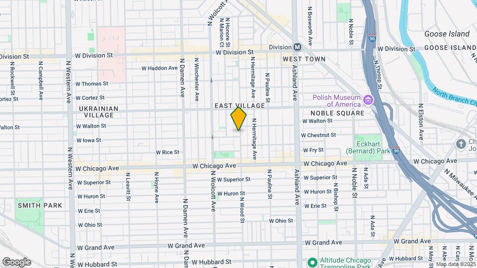 916 N Wood St Mapa y Detalles de la Ubicación