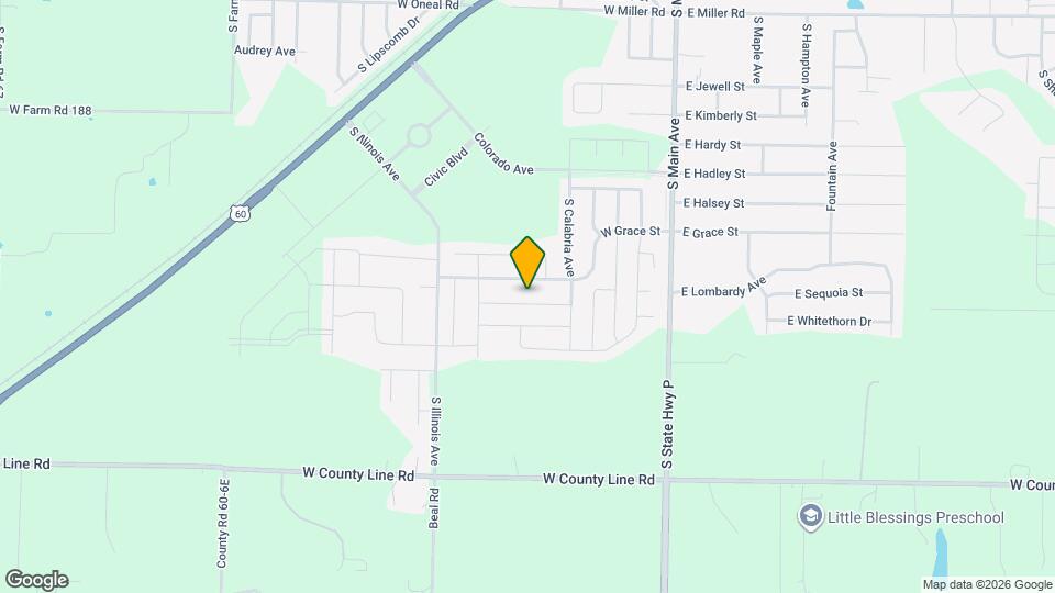 435 Madrid St Map and Location Details