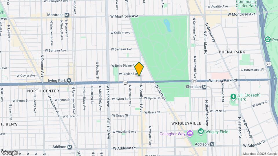 4008 N Southport Ave, Unit 1 Map and Location Details