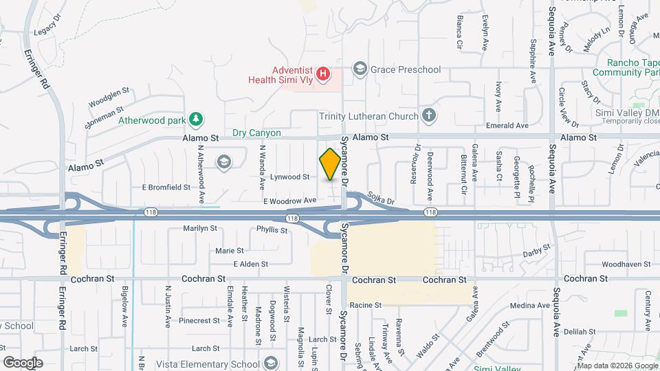 2641 Night Jasmine Dr Map and Location Details