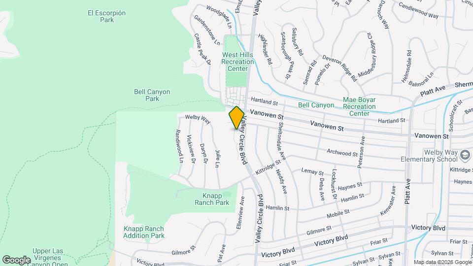 6740 Corie Ln Map and Location Details