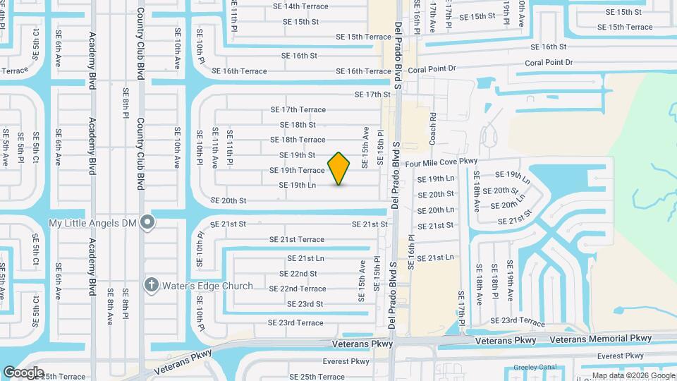 1426 SE 19th Ln Map and Location Details