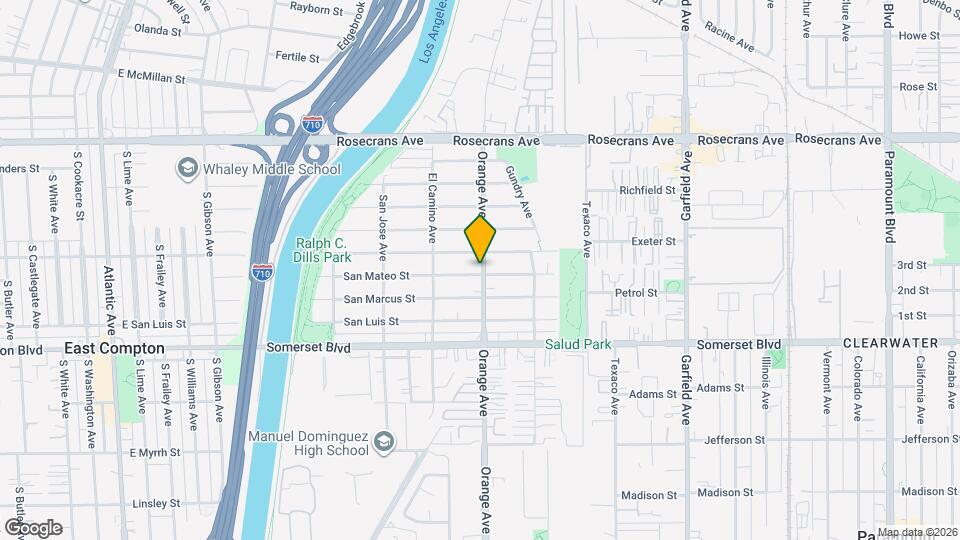 14717 Orange Ave Map and Location Details