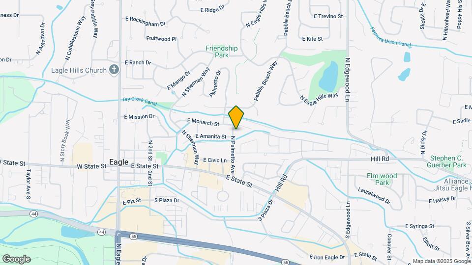 270 N Palmetto Ave Map and Location Details
