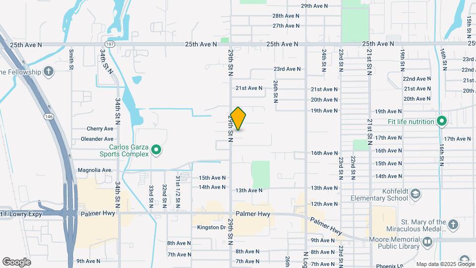 2826 17th Ave N Map and Location Details