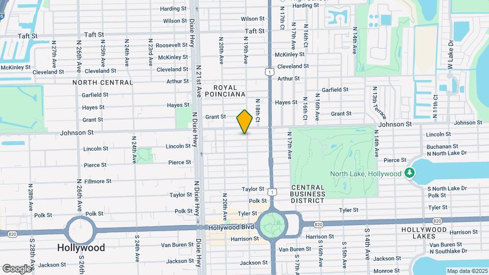 1905 Lincoln St Map and Location Details